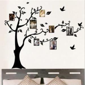 Wall Decal Sticker Removable Photo Frame Tree..